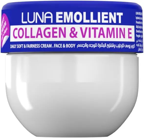 سعر ومواصفات Luna Emollient Soft Vitamin E And Collagen Cream 20 G (B0DCX4FMD9) على Amazon EG