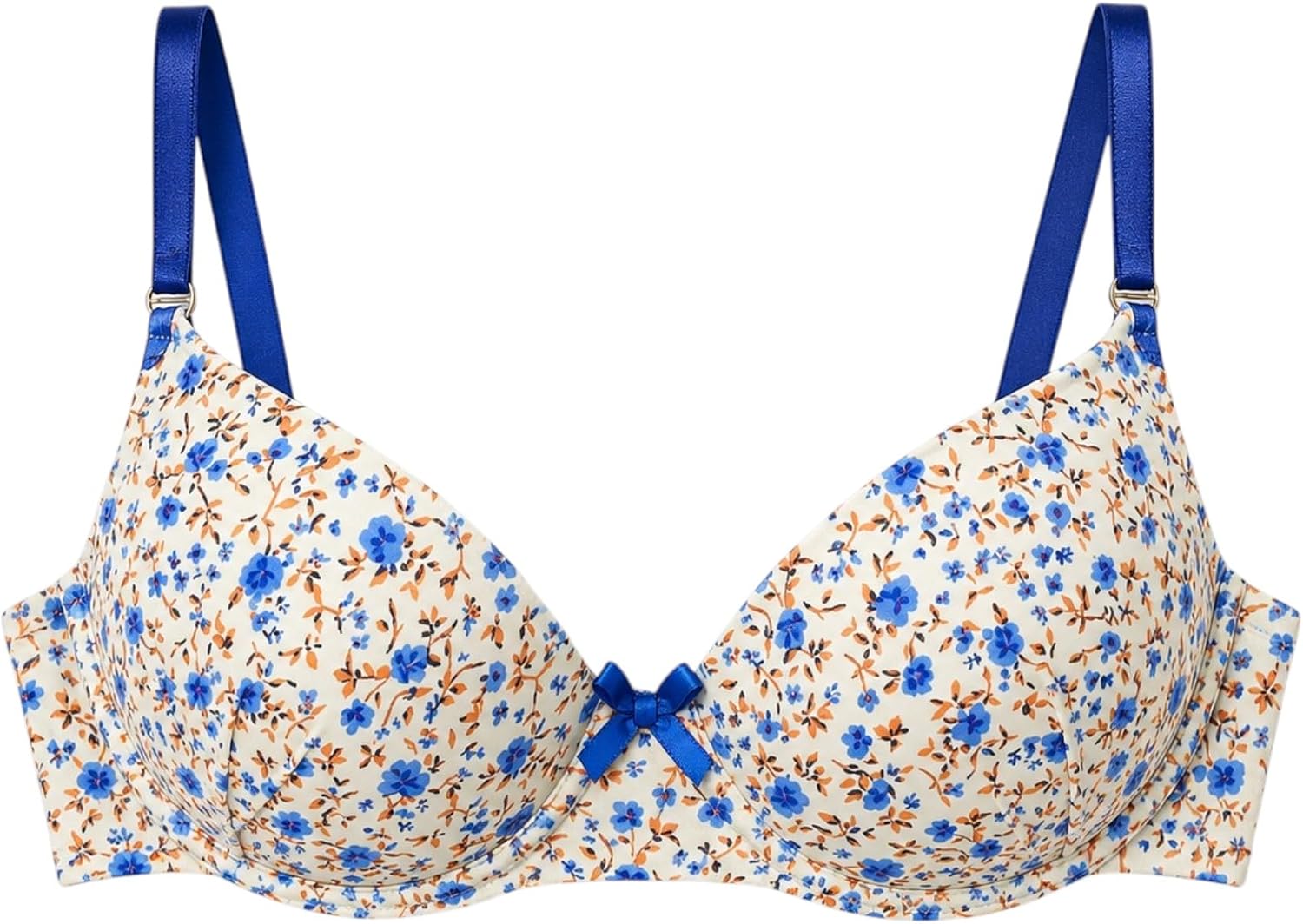 سعر ومواصفات Luxxa Bra Cup C Printed Flowers For Women-White-85 (B0HHFDJPJQ) على Amazon EG