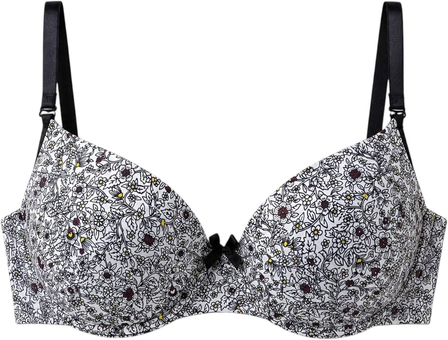 سعر ومواصفات Luxxa Bra Cup C Printed Flowers For Women-Multicolor-90 (B0HHFMKKQB) على Amazon EG