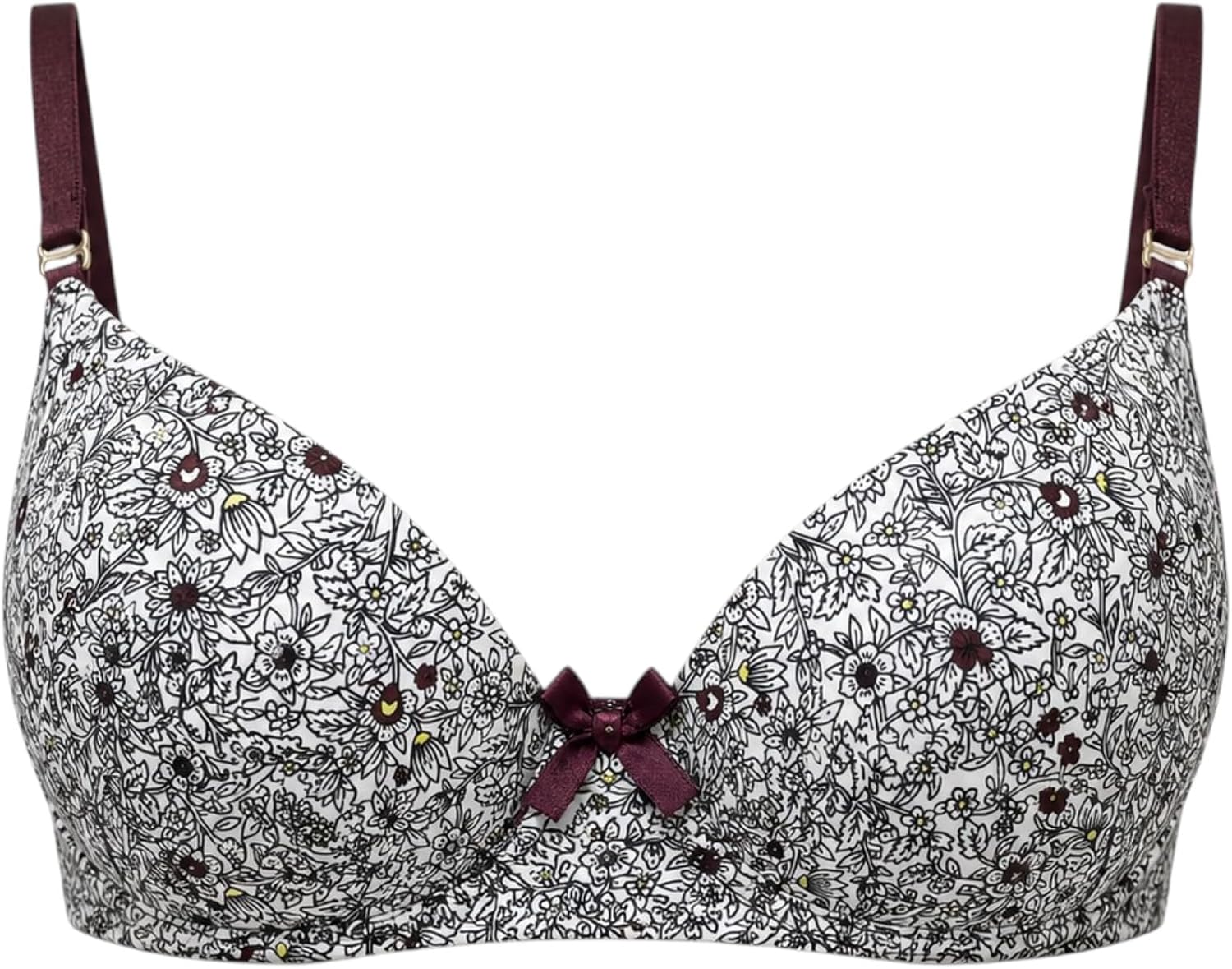 سعر ومواصفات Luxxa Bra Cup C Printed Flowers For Women-Multicolor-80 (B0HHFXCCZ3) على Amazon EG