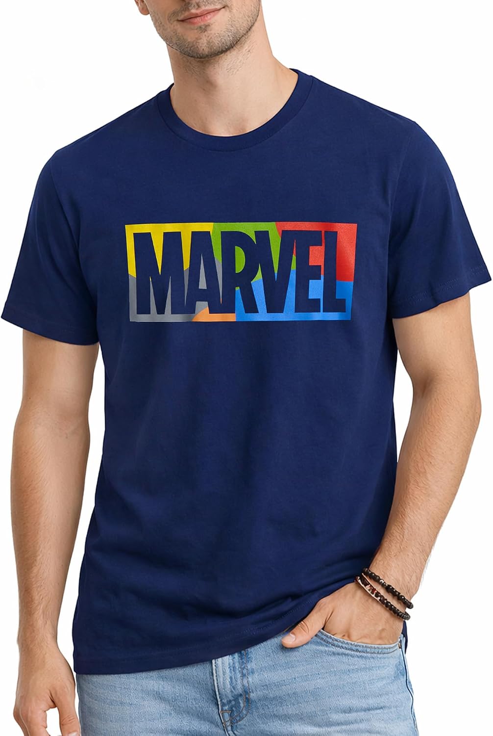 سعر ومواصفات Marvel mens M Marvel Aop Tees T-Shirt (pack of 1) (B0F757FQVH) على Amazon EG