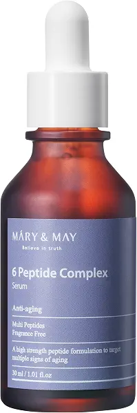 سعر ومواصفات Mary & May 6 Peptide Complex Serum 30 Ml (B095YHYF33) على Amazon EG