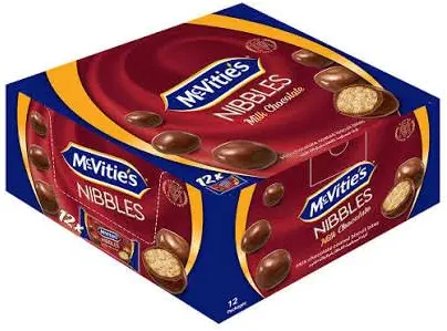 سعر ومواصفات McVitie's Biscuits Nibbles Milk - 37gm (Pack of 12) (B0H592GTPY) على Amazon EG
