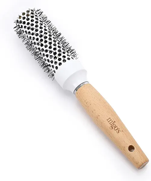 سعر ومواصفات Mego Hairbrush, Hair Dryer, Large Wooden Handle (B0CQ8MW7G2) على Amazon EG
