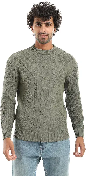 سعر ومواصفات Mens Men's Plain Wool pullover with Diamond Design Men's Plain Wool pullover with Diamond Design (B0FTZDR14M) على Amazon EG