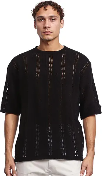 سعر ومواصفات Mens Short Sleeve Shirt Men Short Sleeve T-shirt (B0CJV6DZPH) على Amazon EG