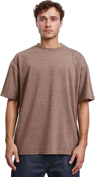سعر ومواصفات Mens Short Sleeve Shirt Men Short Sleeve T-shirt (B0CJY7T7GC) على Amazon EG