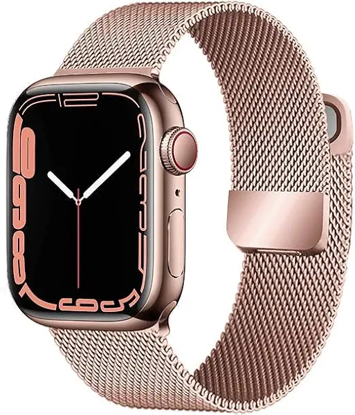 سعر ومواصفات Mesh Metal Loop For ultra Watches Band 42mm 44mm 45mm 46mm 49mm for iWatch Bands Series Ultra SE, 1 to10 Women Men, Stainless Steel Strap with Magnetic Clasp (B0DX4YVW23) على Amazon EG