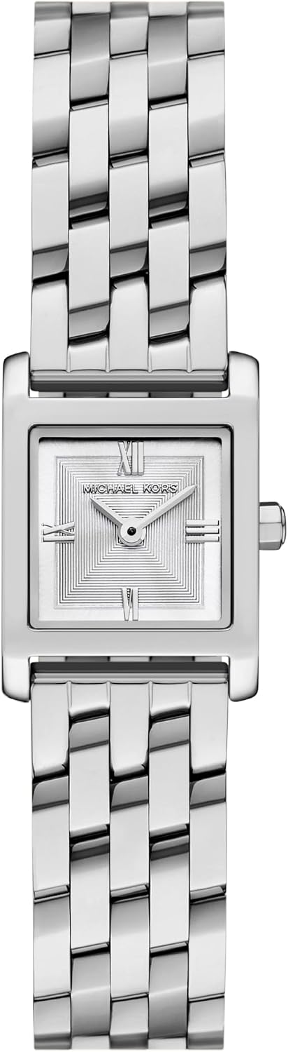 سعر ومواصفات مايكل كورس Michael Kors Georgie Silver Quartz Stainless Steel Watch MK4933 (B0FKBVVZ7P) على Amazon EG