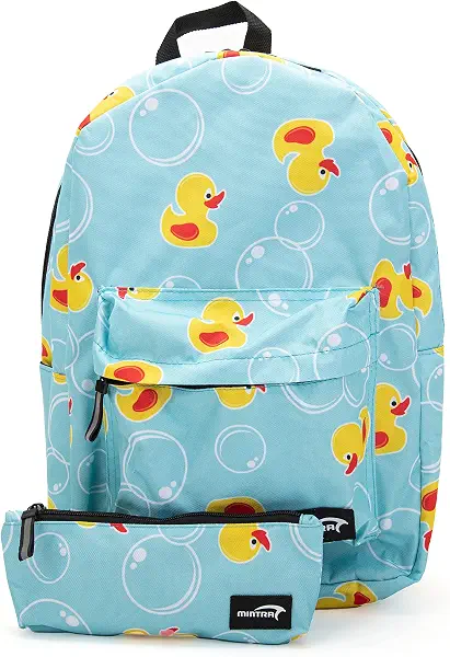 سعر ومواصفات Mintra Unisex Printed School Bags 3 Pocket With Laptop Pocket (B0BSXLHY47) على Amazon EG