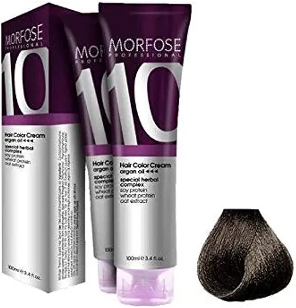 سعر ومواصفات Morfose 10 professional hair colour cream 100 ml, no. 8.11 intense light ash auburn (B08CY1QCQ4) على Amazon EG