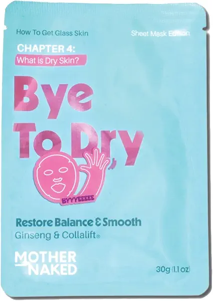 سعر ومواصفات MotherNaked Bye to Dry Sheet Mask | 30g | Ginseng & Collalift Hyaluronic Acid | Hydrating Sheet Mask for Dry Skin (B0FV2YJFPH) على Amazon EG