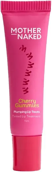 سعر ومواصفات MotherNaked Cherry Gummies Lip Treat | 15ml | Pinkish Red Glossy Flavour | Cherry Scent | Peptides & Plumping Actives | Fuller Looking Lips With A Tingle Effect | Vitamin E (B0FV315YFT) على Amazon EG