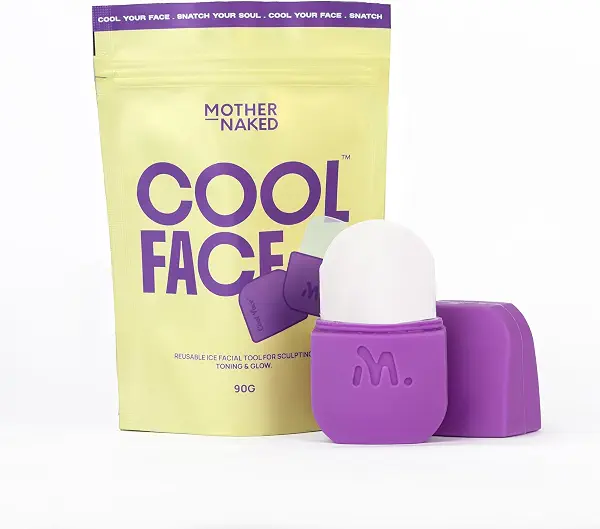 سعر ومواصفات MotherNaked Cool Face Icy Lilac Ice Facial Tool | Reusable Ice Roller for De-Puffing Cooling Facial Massage | Food-graded silicon (B0FV2ZQ9JZ) على Amazon EG