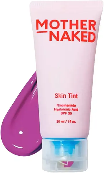 سعر ومواصفات MotherNaked Let's Get Violet Skin Tint SPF 30 | 30ml | Violet Shade | Hyaluronic Acid Niacinamide Tinted Moisturizer | Skin care makeup & Sun Protection | For All Skin Types | Vegan (B0FV3224BM) على Amazon EG