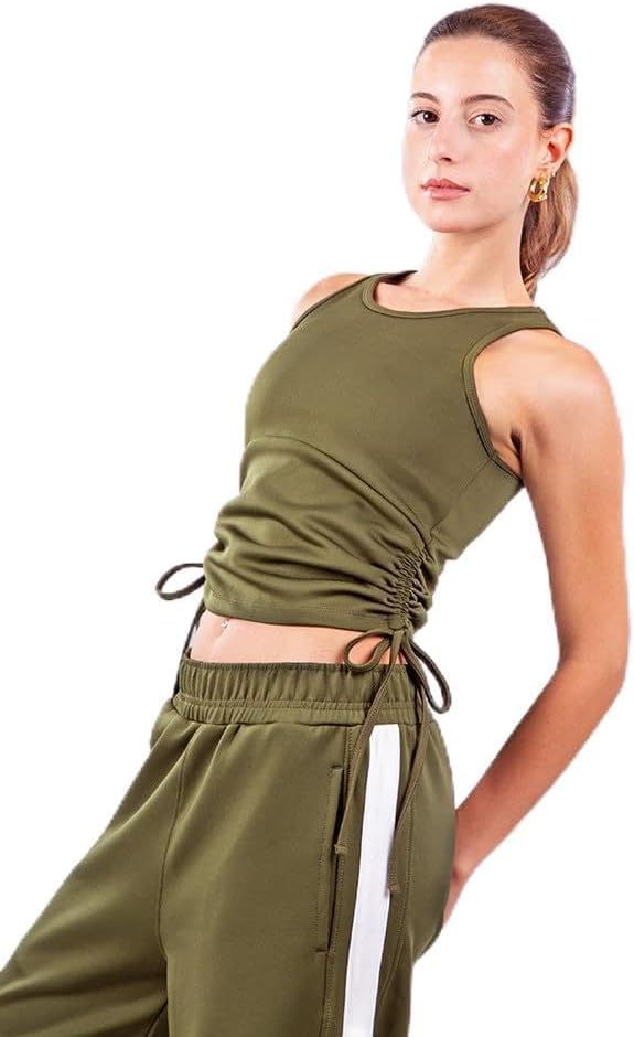 سعر ومواصفات motion-drawstring-crop-top (B0HJ934FC8) على Amazon EG