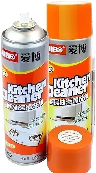 سعر ومواصفات Multi Surface Foam Degreaser Spray 500ml, Kitchen Grease Cleaner for Oven, Stove, Cookware and Bathroom, Strong Cleaning Foam with Fresh Lemon Scent (B0GTQVV759) على Amazon EG