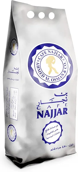 سعر ومواصفات Najjar Extra Medium Plain Coffee 450 grams (B0BQWTJT6T) على Amazon EG