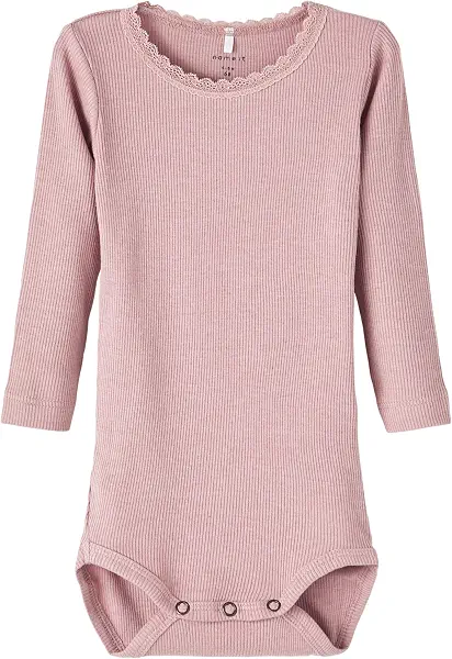 سعر ومواصفات name it Girl's KAB Long-Sleeves Babysuit (pack of 1) (B0B1MBW825) على Amazon EG