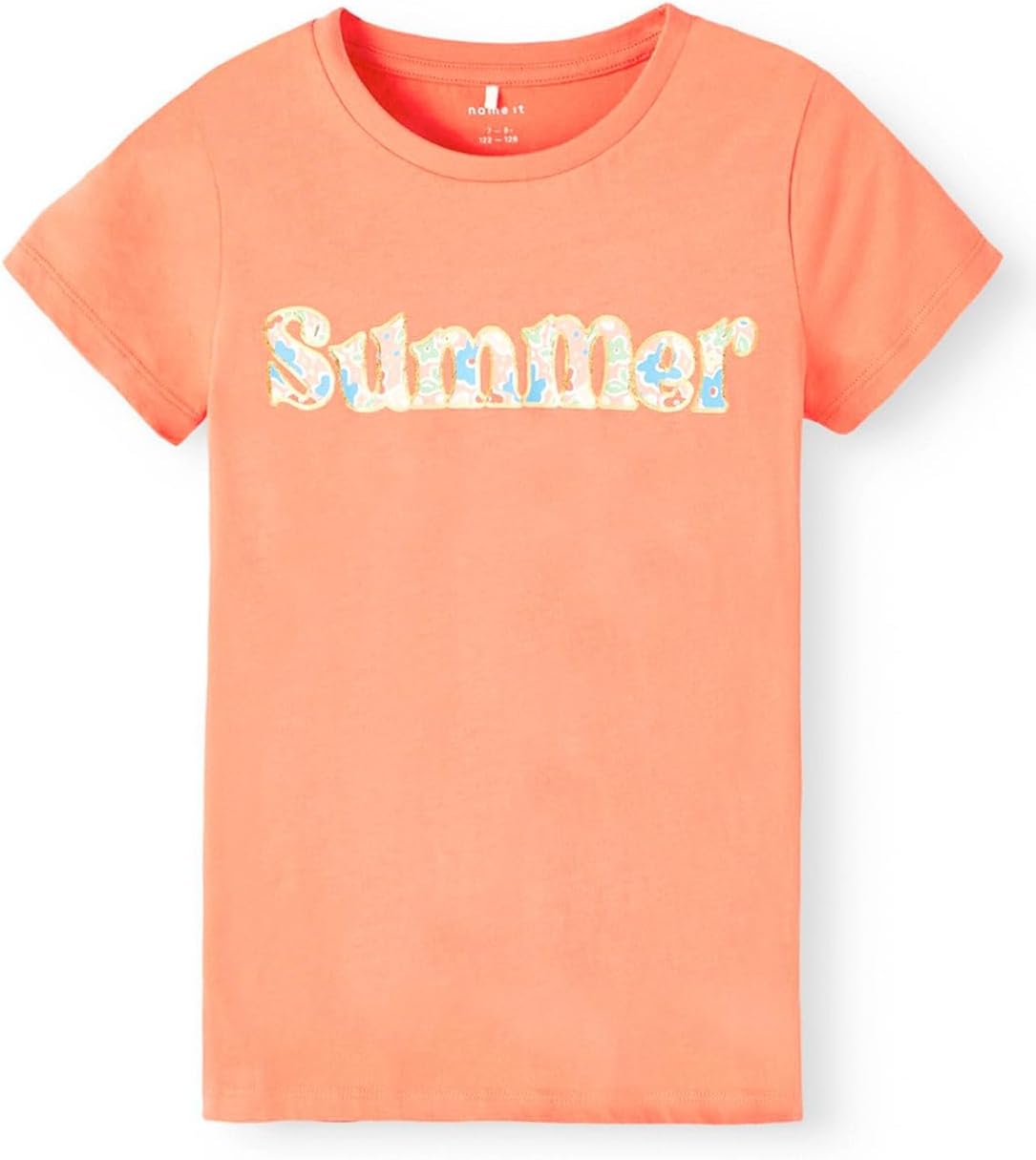 سعر ومواصفات name it Girls Melina Short-Sleeves T-Shirt (pack of 1) (B0CG9T1G65) على Amazon EG