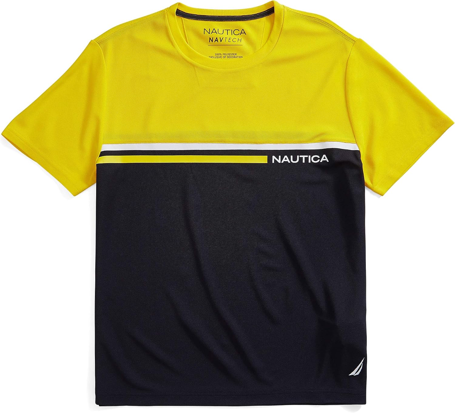 سعر ومواصفات Nautica Men's Navtech Colorblock Tee (B0846K6X7P) على Amazon EG