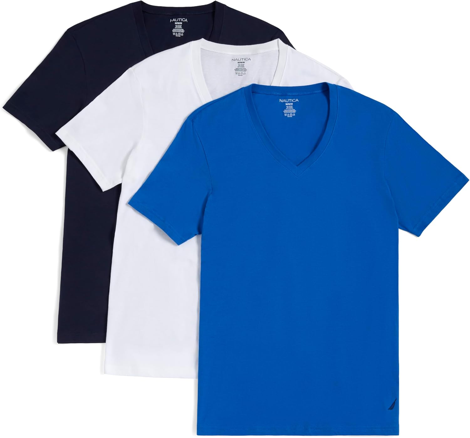 سعر ومواصفات Nautica Men's Underwear, Peacoat/Cobalt/White - 3 Pack, XL (B073V6LX7Z) على Amazon EG