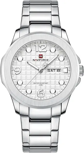سعر ومواصفات Naviforce 9244 – Elegant Men's Watch with S/White (B0FN4VX2PW) على Amazon EG