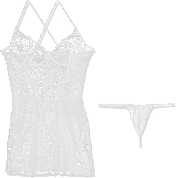 سعر ومواصفات Nayomi Womens Nayomi-25-White-L Pajama Set (B0F63PGWCN) على Amazon EG