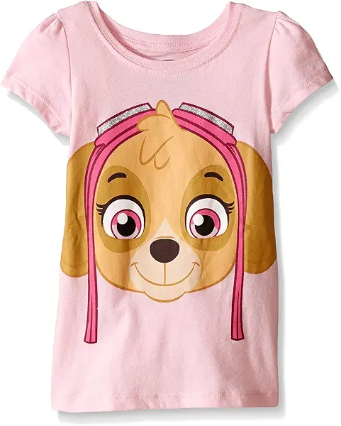 سعر ومواصفات Nick girls Short Sleeve Tee Shirt Short Sleeve Tee Shirt (pack of 1) (B0195UD066) على Amazon EG
