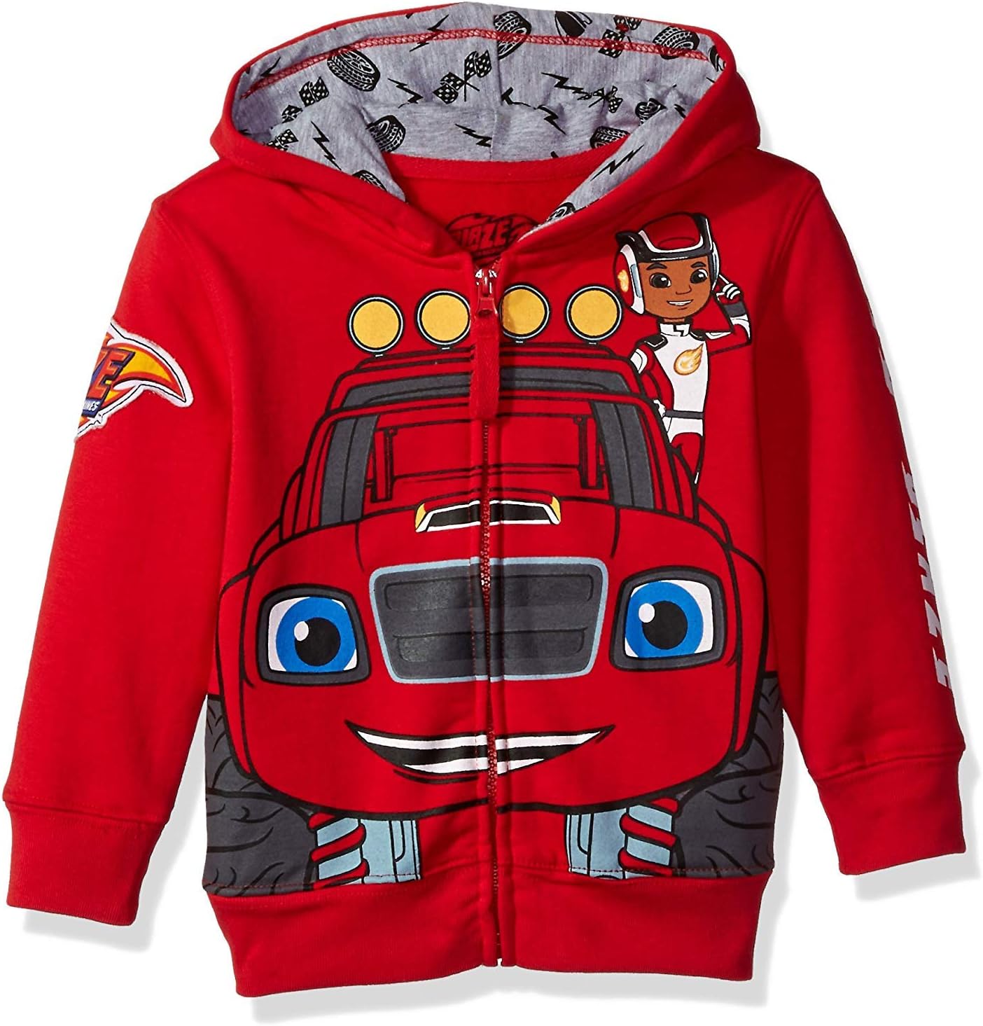 سعر ومواصفات Nick Nickelodeon boys Blaze and the Monster Machines Lets Blaze Hoodie (B01NAX9IH6) على Amazon EG