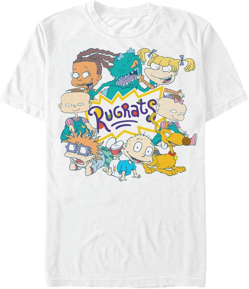 سعر ومواصفات Nick Nickelodeon mens Rugrats Gang T-Shirt (B0BCMD65HW) على Amazon EG