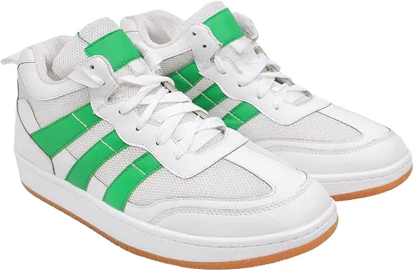 سعر ومواصفات Now Shoes حذاء رياضي كاجوال للبالغين من الجنسين من ناو شوز - ابيض - اخضر - HL2 (B0DSCFWJ27) على Amazon EG