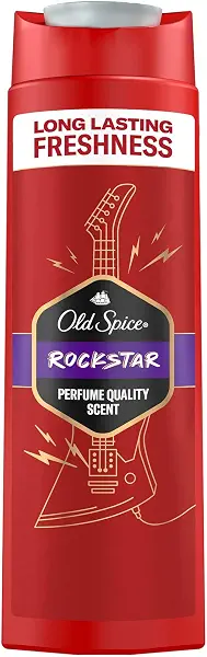 سعر ومواصفات Old Spice Rockstar 3in1 Body-Hair-Face Wash For Men 400ml (B0CX5BMNK6) على Amazon EG