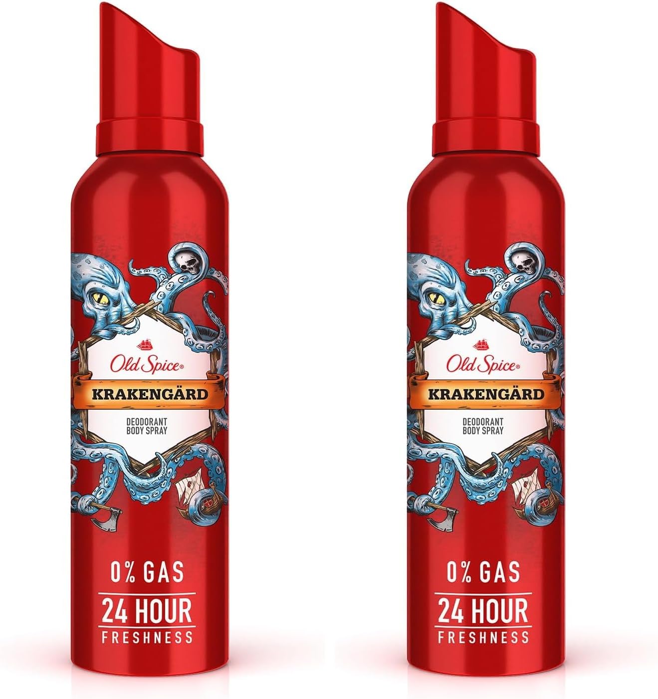 سعر ومواصفات OLD SPICE SPRAY KARAKEN CARD 140 ملى (Pack of 2) (B0HLFJGTJT) على Amazon EG