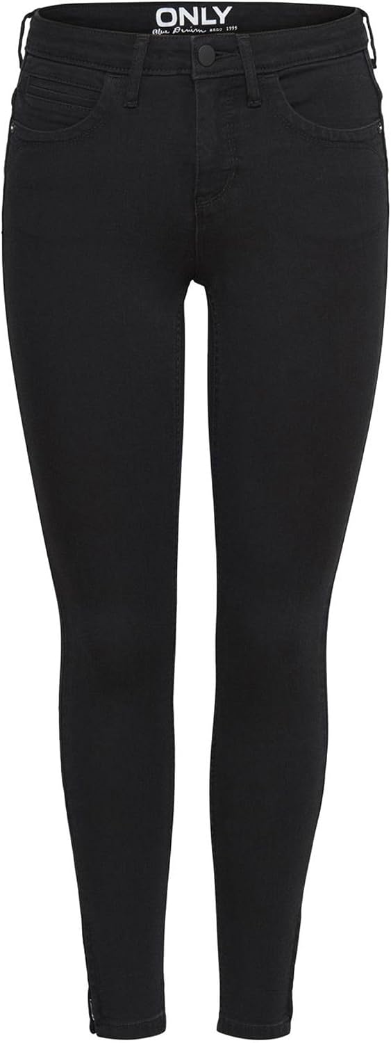 سعر ومواصفات ONLY Women's Onlkendell Eternal Ankle Black Noos Jeans (B01KPWKR0K) على Amazon EG