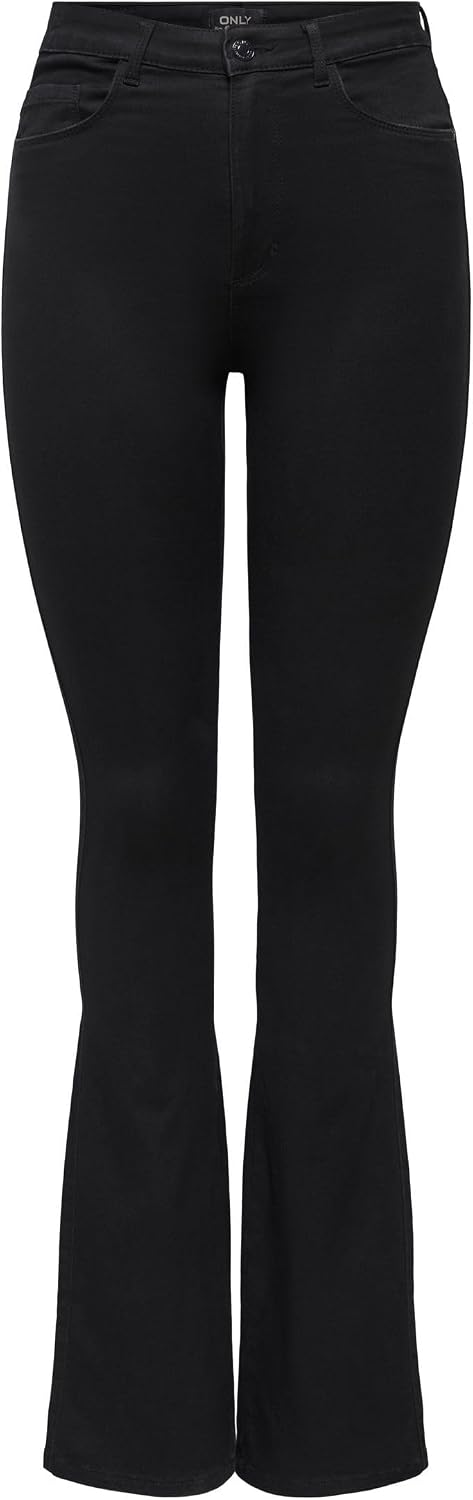 سعر ومواصفات ONLY Women Onlroyal High Sweet Flared 600 Noos Flared Jeans (B07H491RJK) على Amazon EG