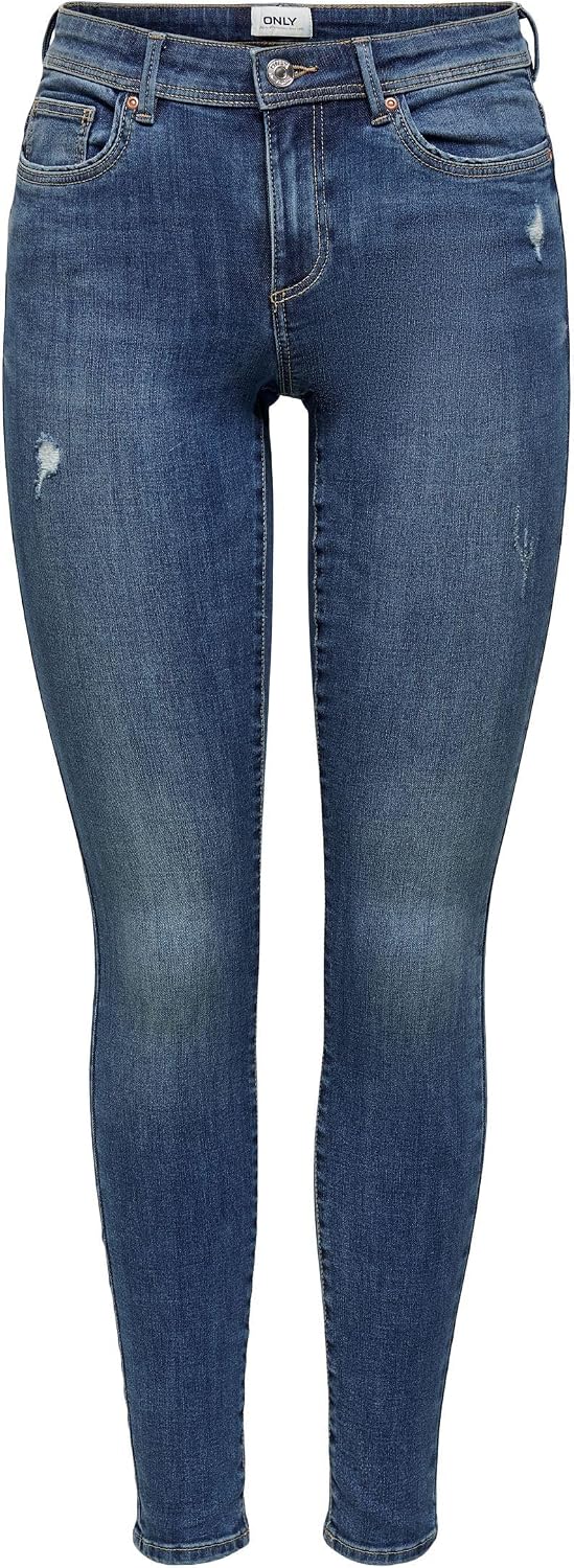 سعر ومواصفات ONLY Women's Onlwauw Life Mid Sk DEST Bj (B08B631S51) على Amazon EG