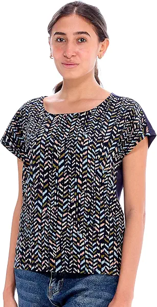 سعر ومواصفات ONLY Women's Vigga AOP Top (B0D1R1SGYC) على Amazon EG