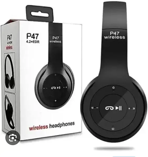 سعر ومواصفات ONNY Wireless Bluetooth Headphones, Deep Bass Sound, Foldable Design with Built-in Mic, Black (B0FVVZ4WXJ) على Amazon EG