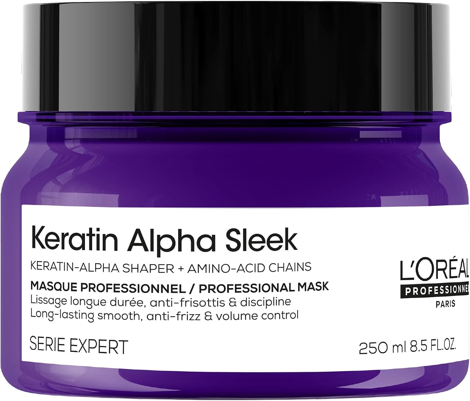 سعر ومواصفات L'Oréal Professionnel Keratin Alpha Sleek Mask 250ml - for frizz control (B0GCTJDMSD) على Amazon EG