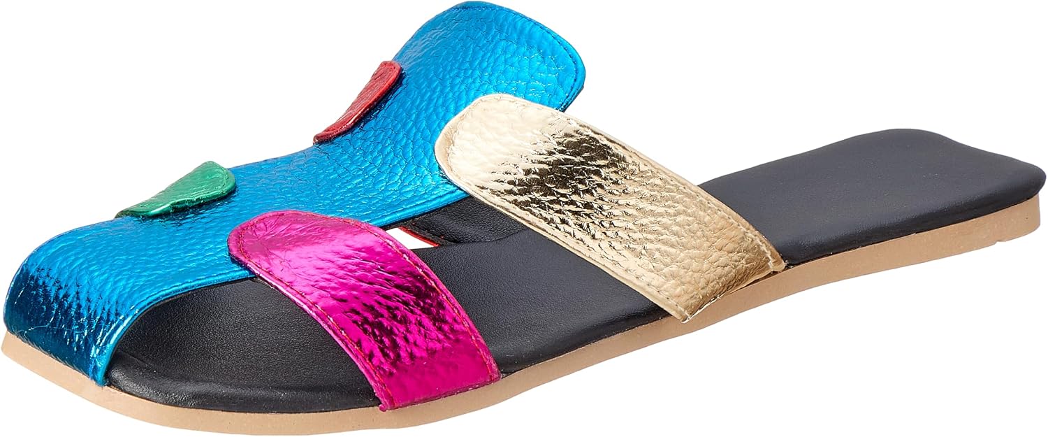 سعر ومواصفات او اكس OX womens OX-W-Blue/Black Slipper (B0FJ76CQKR) على Amazon EG