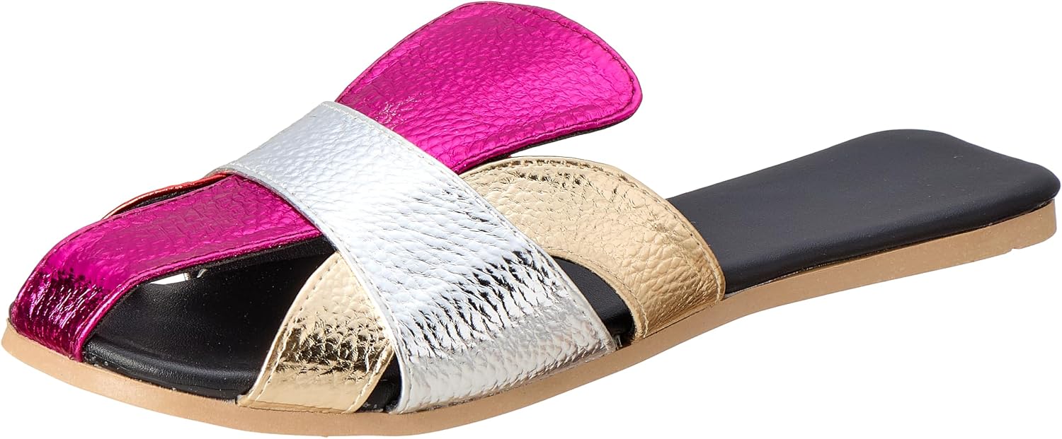 سعر ومواصفات OX womens OX-W-Fushia/Black Slipper (B0FJ77W9HG) على Amazon EG