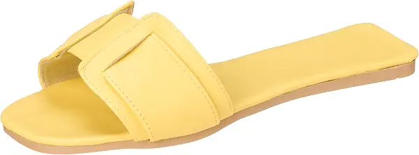 سعر ومواصفات OX womens OX-W-Yellow/Yellow Slipper (B0FJ799MVV) على Amazon EG