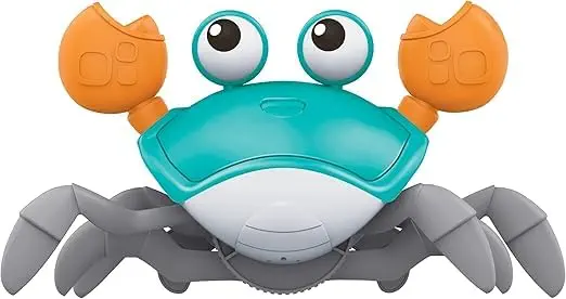 سعر ومواصفات Pega Caranguejo - Brinquedo com Música, Que Anda e Evita Obstáculos - Movido a Pilhas (AA) (Verde!) (B0DCSSL6Z1) على Amazon EG
