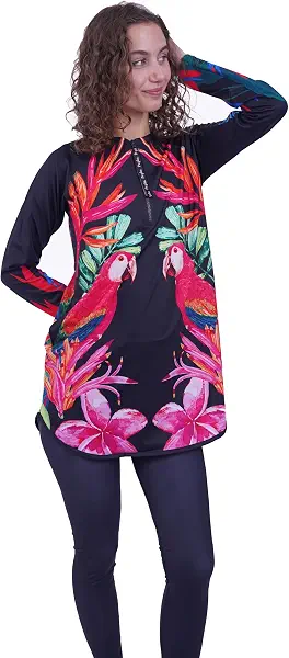 سعر ومواصفات Pepla مايوه سباحة راشجارد طويل لامع للنساء من بيبلا (B0DW45RPSJ) على Amazon EG
