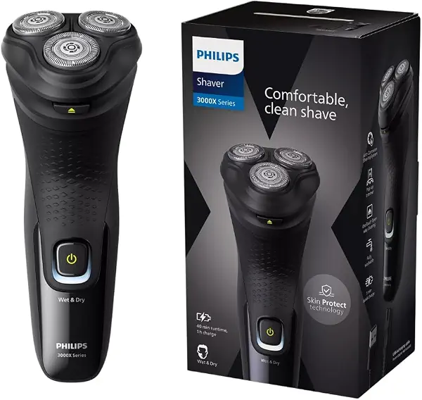 سعر ومواصفات Philipsshaver 3000X Series Wet & Dry Electric Shaver X3021/00, 2 Years Warranty (B0CQCHPY8S) على Amazon EG