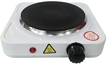 سعر ومواصفات Hot Plate Electric Single Eye Cooker with Temperature Levels (1000 Watts) (B0FZVWQ7V2) على Amazon EG