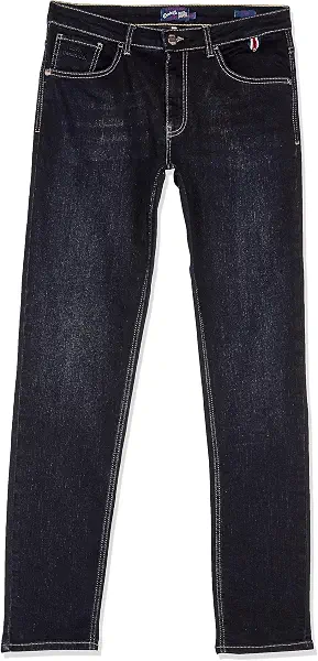 سعر ومواصفات U.S. POLO ASSN. Men%98 Cotton%02 EL-Slim-Sleeveless-Dark Jeans (B0BQ9WSNB7) على Amazon EG