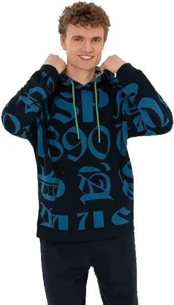 سعر ومواصفات U.S. POLO ASSN. Men Mixed Material-Relaxed-Full Sleeves-Camo Sweatshirt (B0BQ7HWYD1) على Amazon EG