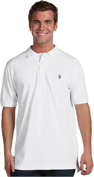 سعر ومواصفات U.S. POLO ASSN. .U.S. بولو اسن قميص بولو كلاسيكي للرجال، ابيض، مقاس XL (B005LCMUFA) على Amazon EG